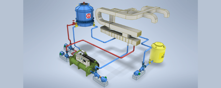 Chiller Cooling System Diagram