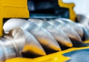 semi-hermetic screw compressor