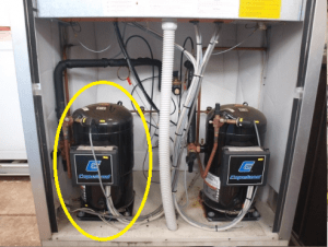 Figure 9 Scroll type compressor