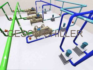 water chiller cooling system